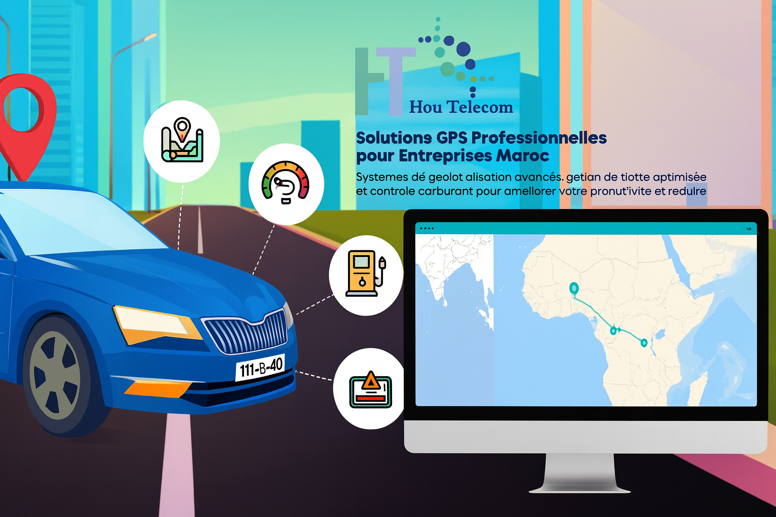Configuration plateforme GPS Maroc