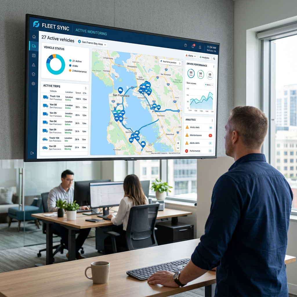 Gestion de flotte GPS