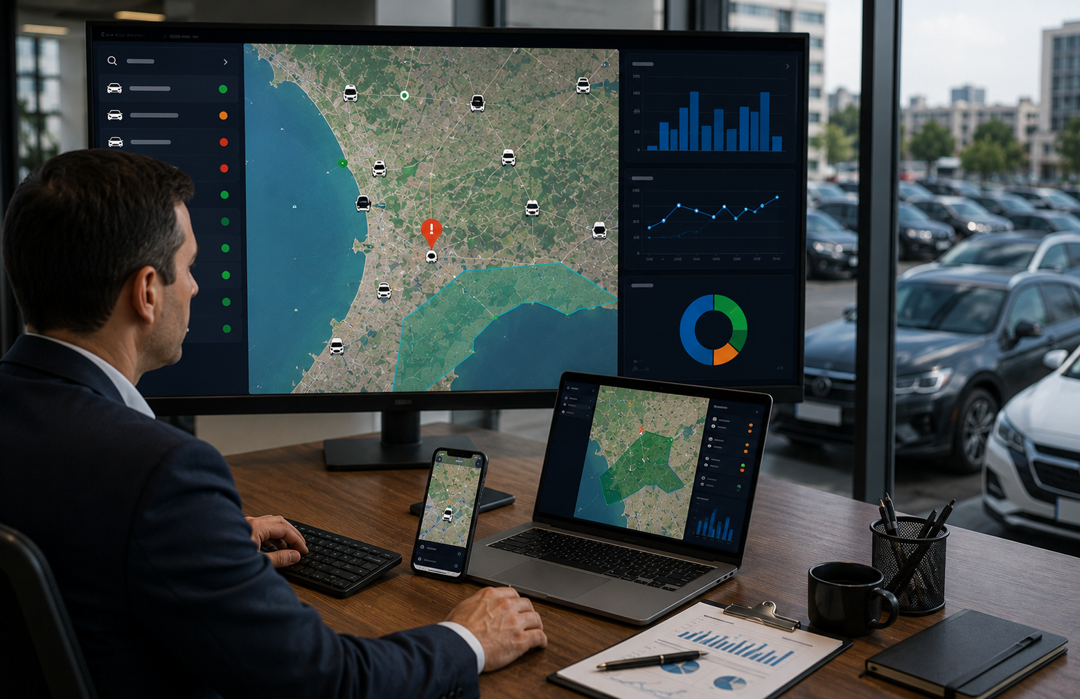 Suivi véhicules loués GPS Maroc