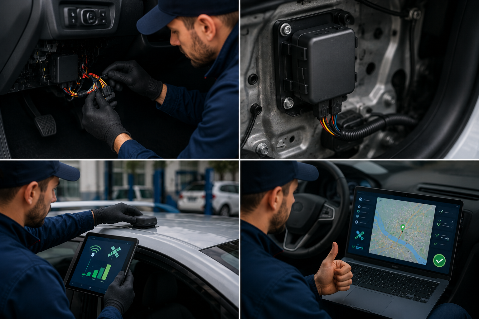 Technicien installation GPS professionnel Maroc