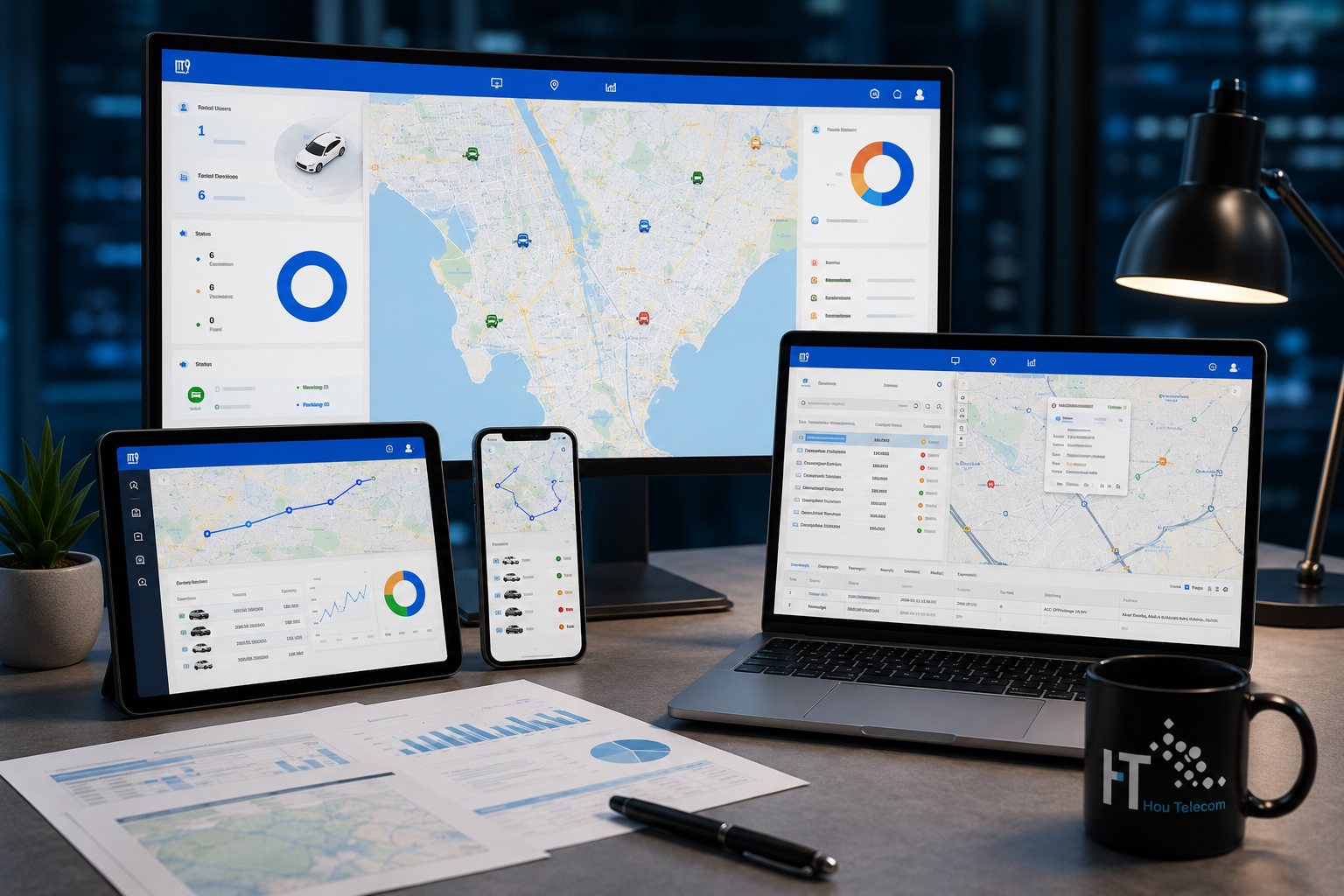 Plateforme de suivi GPS flotte Maroc