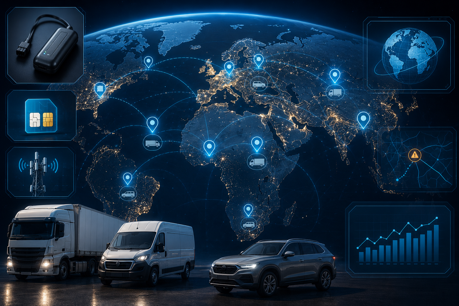 Suivi GPS transport international Maroc Europe