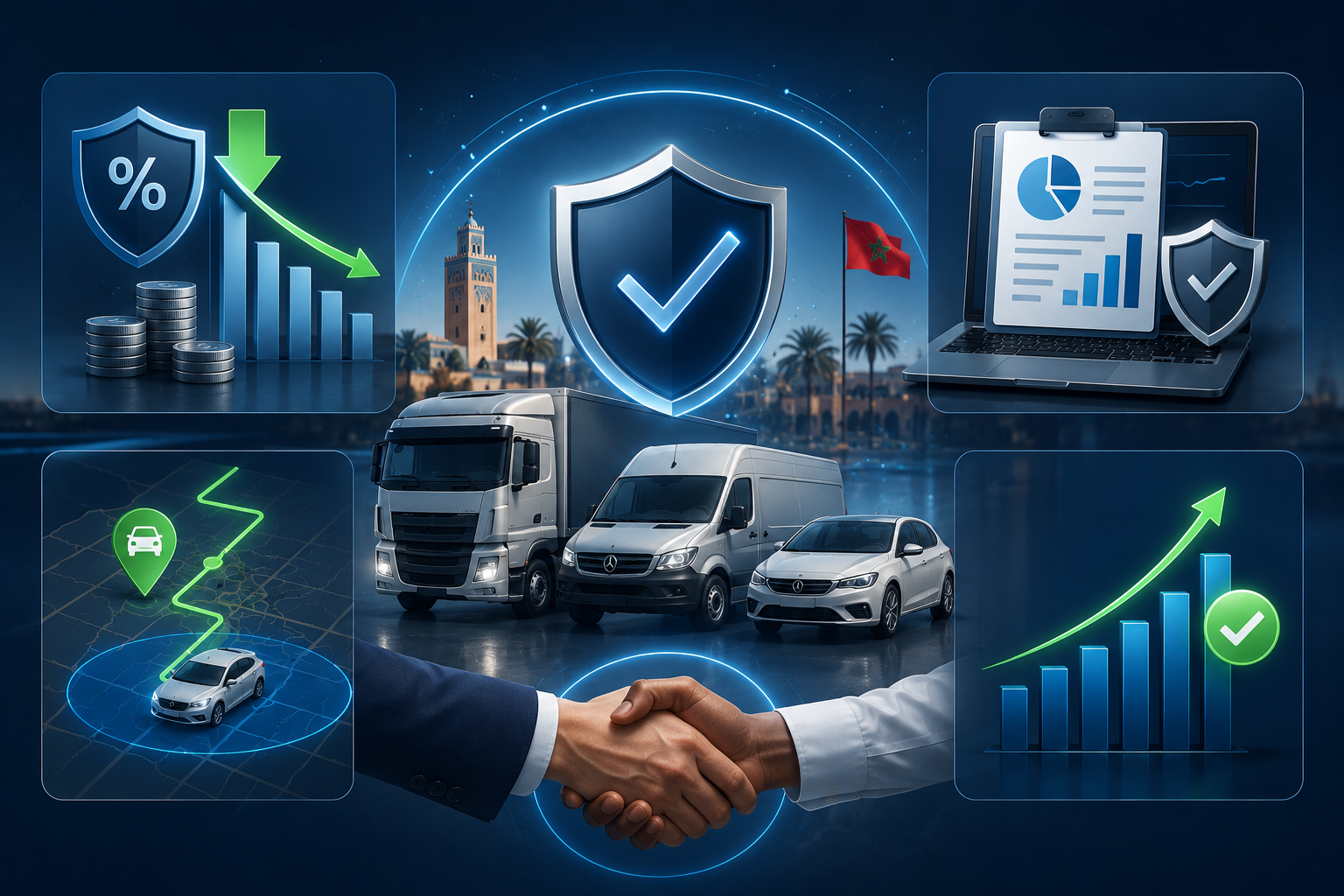 Réduction vol véhicule assurance GPS Maroc
